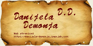 Danijela Demonja vizit kartica